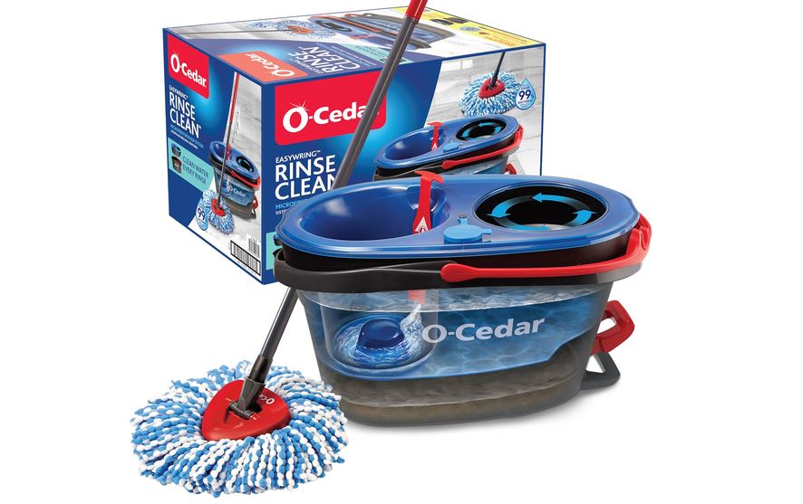 O-Cedar RinseClean — Best Spin Mop With Clean-Water Separation